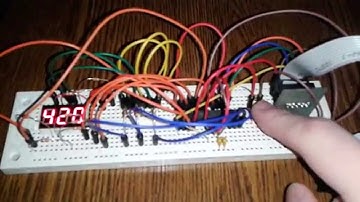 Hardware Interrupt and Seven-segment LED Digit Display Controlling Using an AVR Microcontroller
