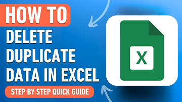 How to Delete Duplicate Data Excel (Easy Tutorial)