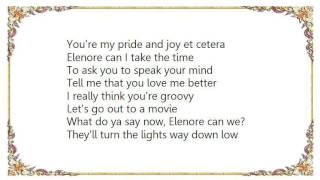 Boy Wonder - Elenore Lyrics