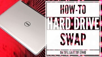 Dell Latitude E7440 Hard Drive Swap How To