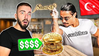 AM MANCAT BURGER DE AUR LA SALTBAE