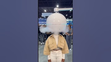 INSANE AI Curling Robot in Dubai 💇‍♀️ Automatic Perm Tech 2040 Future is Here!  #dubai #hairstyle