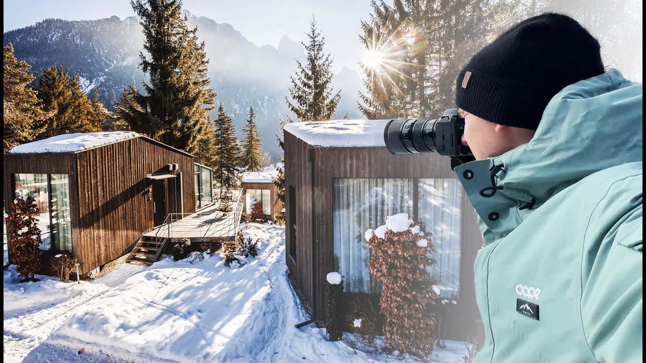 Wie ich die SKYVIEW CHALETS fotografiere - VLOG
