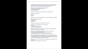 TNCC final exam test 2024 Comprehensive Questions with Answers 100% Accuracy Graded A+