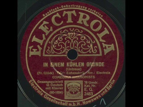 Comedian Harmonists - In einem kühlen Grunde [take 1] auf YouTube ansehen