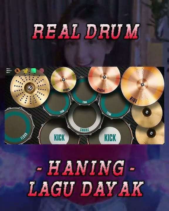 DJ HANING LAGU DAYAK REMIX VIRAL | #REALDRUM #SHORT