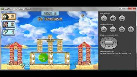 Gerbil Physics running on an Android Emulator