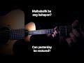Kanlungan - Noel Cabangon Acoustic