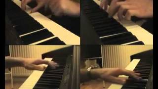 Video thumbnail of "Aladdin-Prince Ali. 4x piano"
