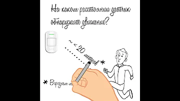 Как далеко видит датчик движения охранной сигнализации? На каком расстоянии работает датчик #SHORTS