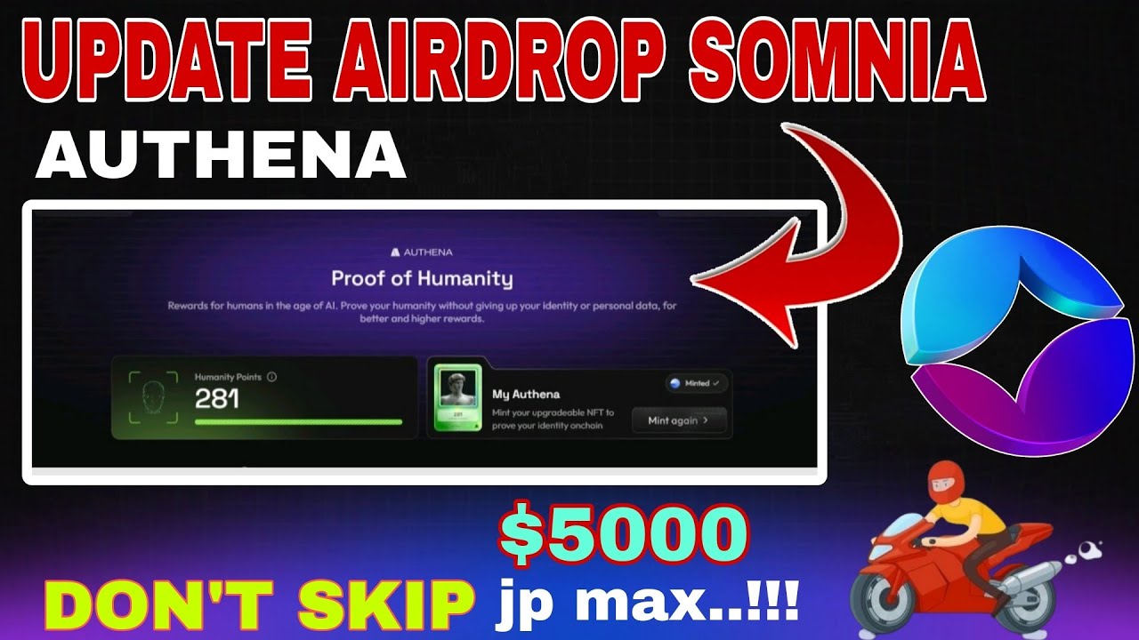 update somnia airdrop testnet || euthena task proof  or humanity ~ don't skip cuy  jp max lagi !!!