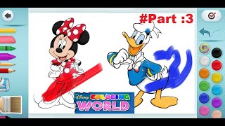 Disney Coloring World Android Gameplay Part 3 ★★★★★ screenshot 5