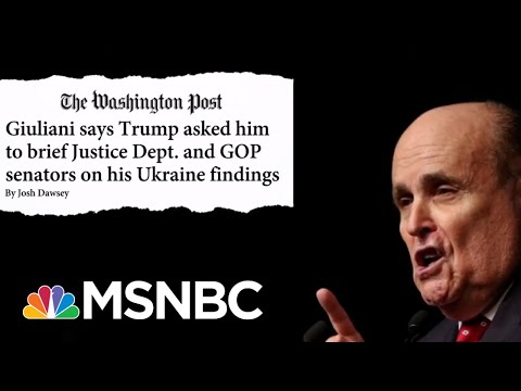 Daily Beast: GOP Senators Avoiding Rudy Giuliani Ahead Of Impeachment Trial | Hardball | MSNBC