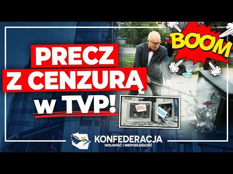 TVP od miesięcy cenzuruje Konfederację!