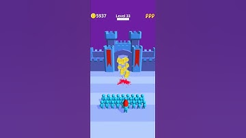 🔥Gun Clash 3D || Level 33 || Gameplay iOS, Android Walkthrough #shorts