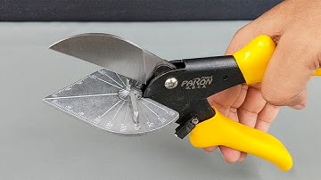 Electrical PVC Trunking Tube/Channel Cutter | Multi Angle Mitre Shear