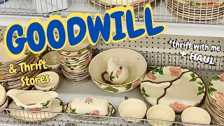 Goodwill THRIFT WITH ME | EXTRA LONG VIDEO | home decor