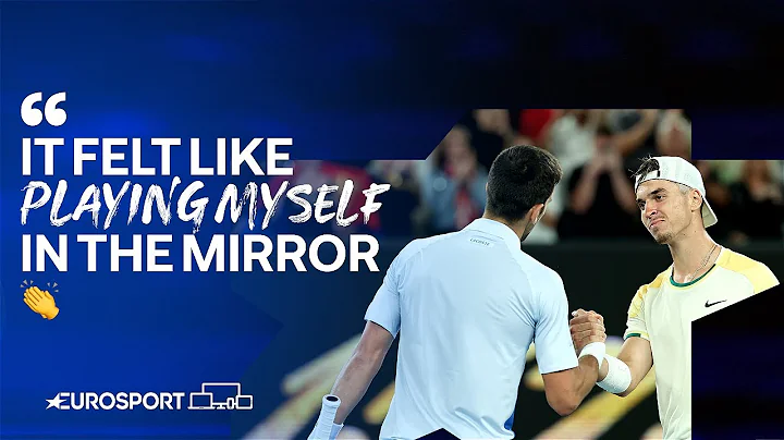 "It felt like playing myself in the mirror" 🪞 - Novak Djokovic praises wonderkid Dino Prižmić 🔥👏