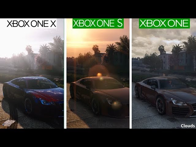 GTA V Expanded and Enhanced Comparison - Xbox 360 vs Xbox One vs