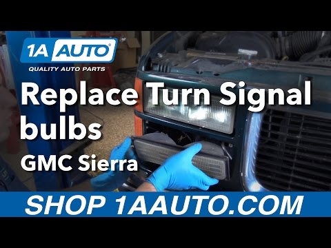 How to Replace Turn Signal Bulbs 88-98 GMC Sierra