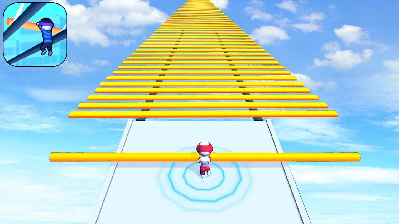 New Satisfying Mobile Gamer Roof Rails Top Free Gameplay Tiktok Walkthrough All Levels Update