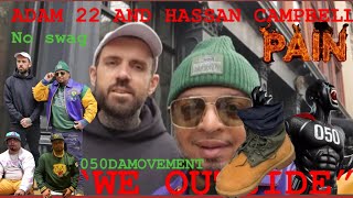 HASSAN CAMPBELL MEET UP WITH ADAM 22 FROM NOJUMPER “WEARING THE UGLIEST OUTFIT EVER”