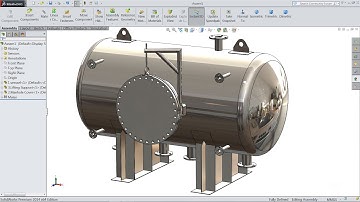 Solidworks tutorial | How to make Pressure Vessel in Solidworks