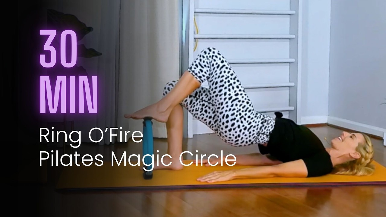 Pilates Magic Circle Workout - Ring O'Fire #pilatesworkout # ...