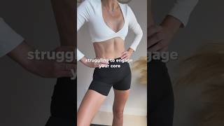 how to engage your core ✨ #deepcore #abs #coreworkout #absworkout #postpartumfitness #momworkout