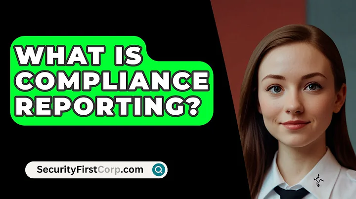 What Is Compliance Reporting? - SecurityFirstCorp.com