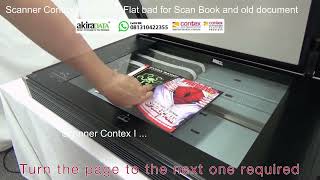 Scanner Contex IQ flex flatbad A2 for Scan book & old documents for order Wa Akiradata 081310422355