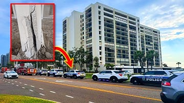 Dangerous Column Cracks Force Hundreds to Flee Beach Condos