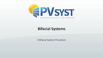 PVsyst 7 - BTS002 - Bifacial System Procedure (unlimited sheds)