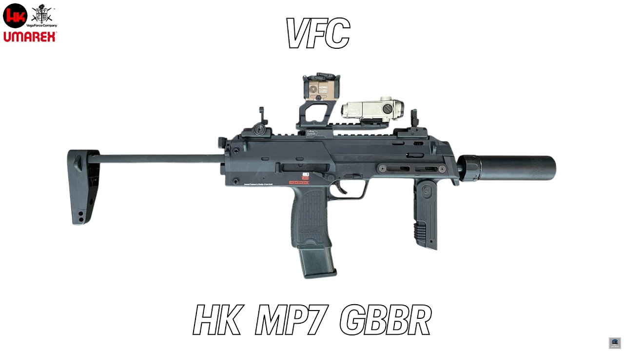 【VFC】Heckler & Koch GmbH MP7 CO2 GBBR CUSTOM 作動向上委員会 UMAREX