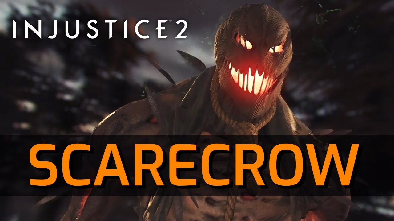 Injustice 2 - Scarecrow Moveset w. Inputs [Basic]