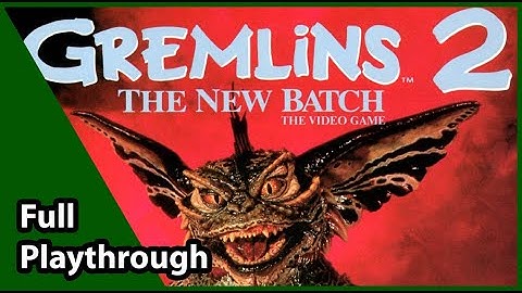 Gremlins 2: The New Batch  Full Nes Playthrough
