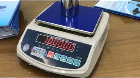 Hướng dẫn hiệu chuẩn cân điện tử kendy KD TBED