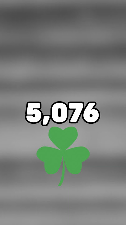 How Rare Are Four Leaf Clovers?