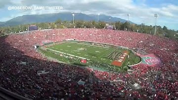 Rose Bowl: Ohio State vs Utah time lapse