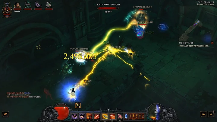 Diablo III Ros 2.1.1  Rainbow Goblin Whimsydale T5 Demon Hunter