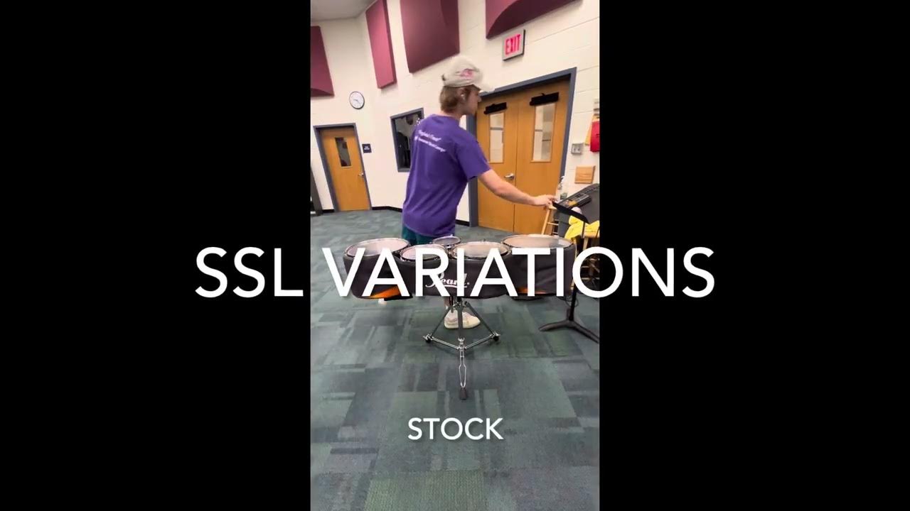 Will Egger 2023 JMU SBC Varsity Drumline audition (Quads) YouTube