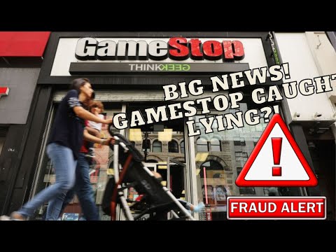 GAMESTOP GOT CAUGHT LYING TO EVERYONE! HUGE SCANDAL COMING OUT! GAMESTOP IS DELETING POSTS AND MORE