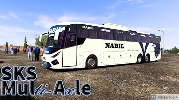 ETS2: Upcoming Re-Worked "SKS Multi-Axle" Bus Mod Review!