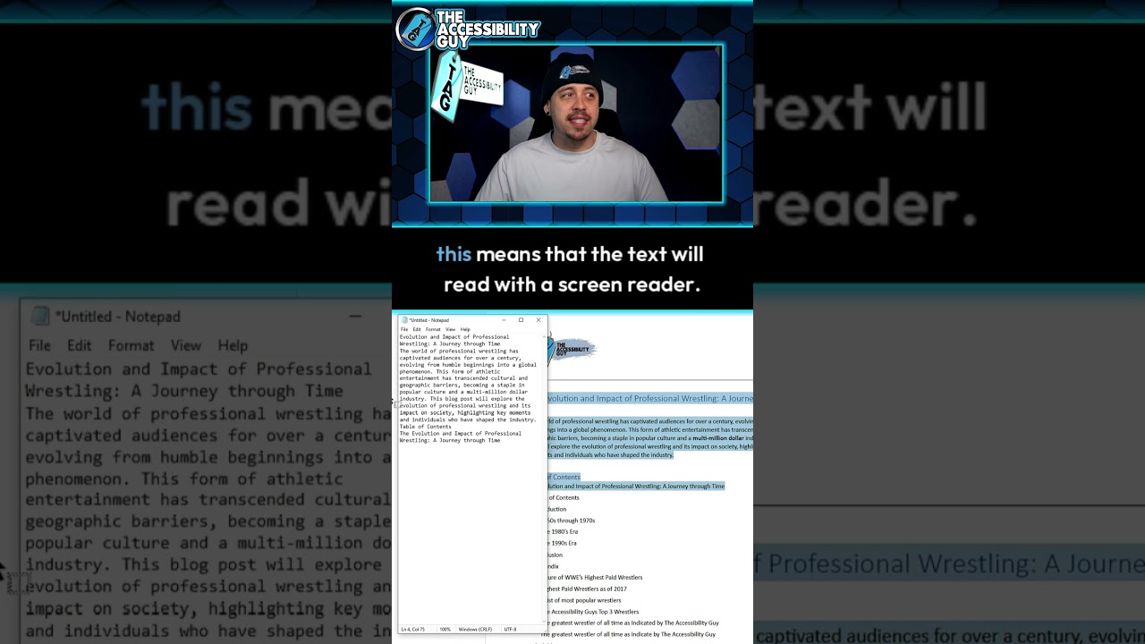 Is Your PDF Accessible? Check This First!