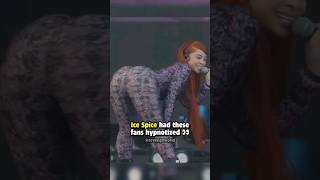 Ice Spice had the crowd hypnotized 😵‍💫 #shorts
