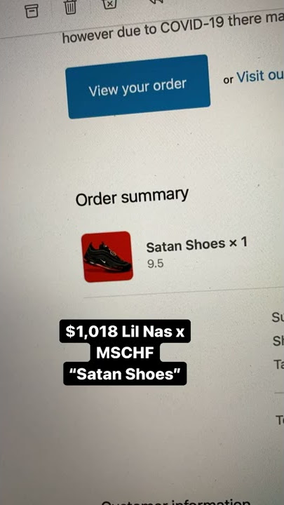 I Bought the $1,018 Satan Shoes by Lil Nas X! #Shorts