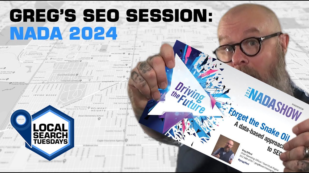 Greg's SEO Session: NADA 2024