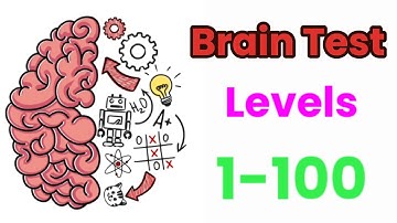 Brain Test: Tricky Puzzles All Levels 1-100 Gameplay Walkthrough