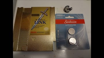 Zelda II battery replacement cheap, simple, & neat.