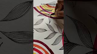 Easy Boho Art Tutorial For Beginners😍#art#bohoart #youtubeshorts #shortsvideo #satisfying #trending
